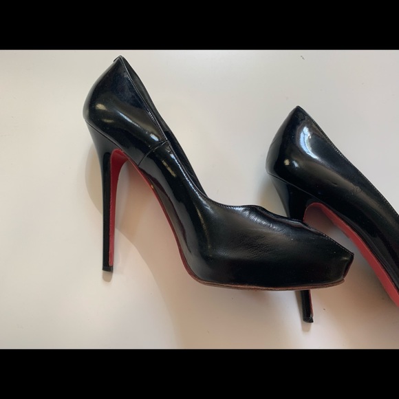 FINAL SALE - Alexander McQueen pink-sole open-toe heels 38 - Picture 7 of 16